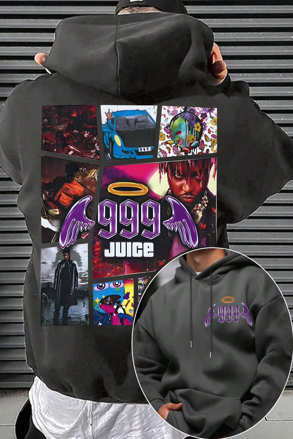 Juice WRLD 999 😱 Hoodie For Men